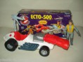 GHOSTBUSTERS - ECTO-500 VEHICLE + FIGURE VINTAGE BOXED 1986 80s